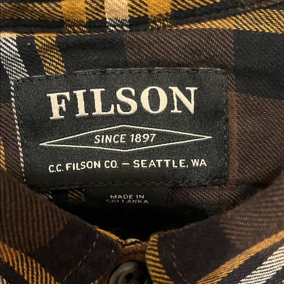 Filson Field Flannel Shirt XXXL - Picture 2 of 4